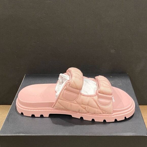 Coach Ballerina Sculpted C Double Band Sandals Shoes Flats Heels Pumps NEW